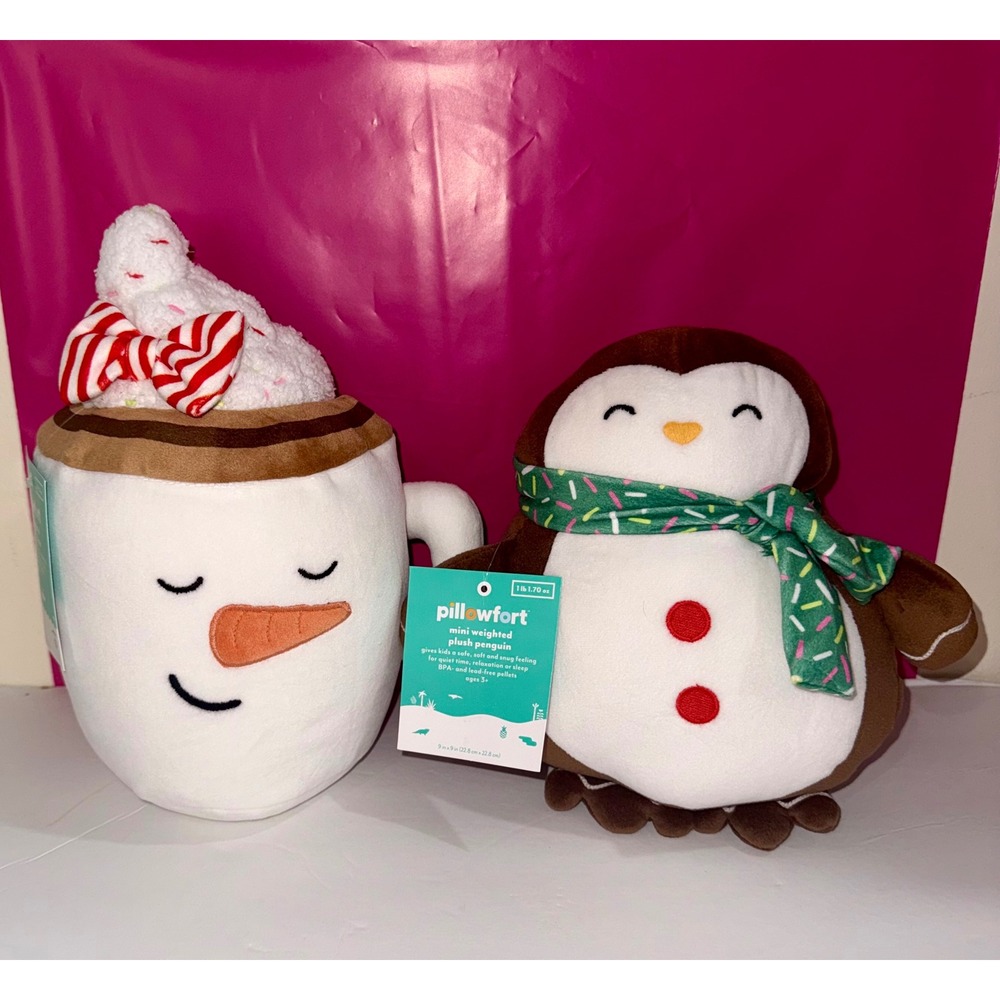 Pillowfort Weighted Hot Cocoa & Penguin